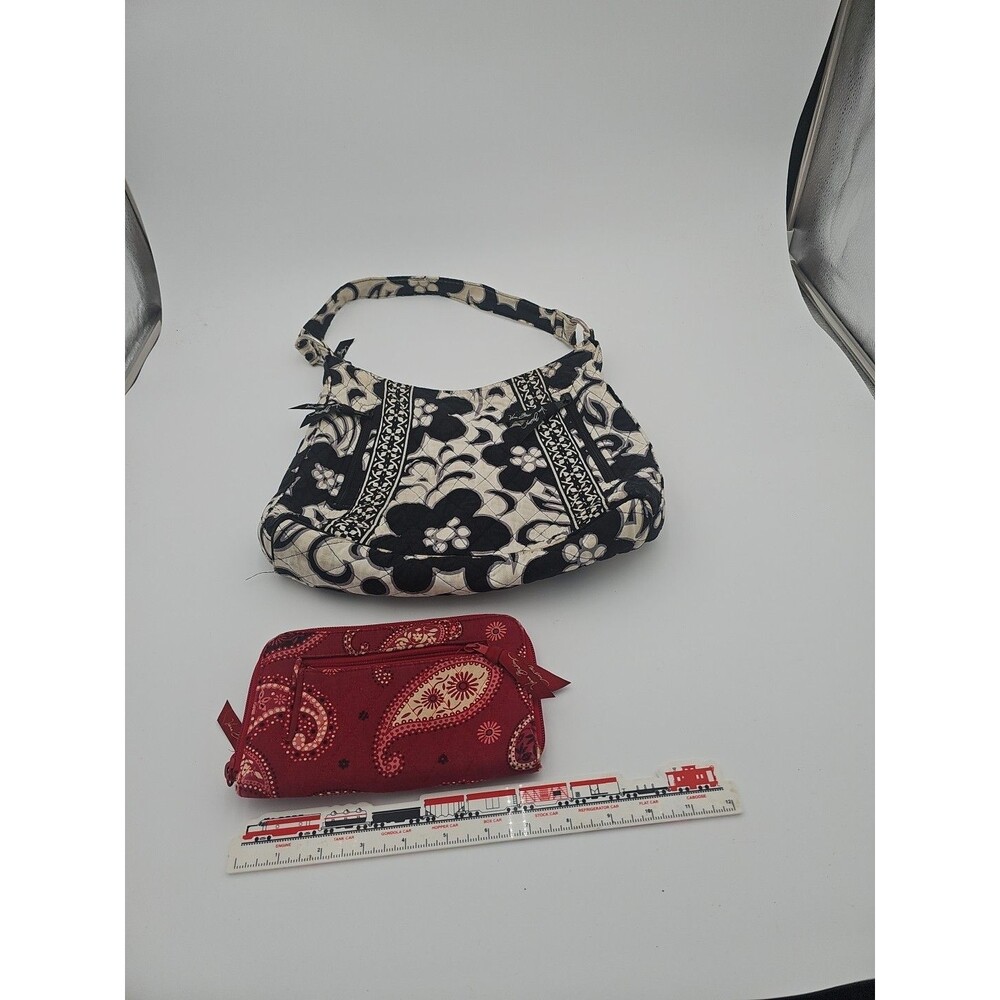 Vera Bradley Lot Of 2 Shoulder Bag And Wallet